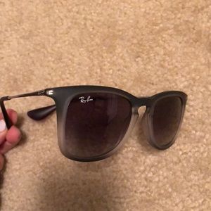Ray ban rayban grey ombré gradient sunglasses EUC